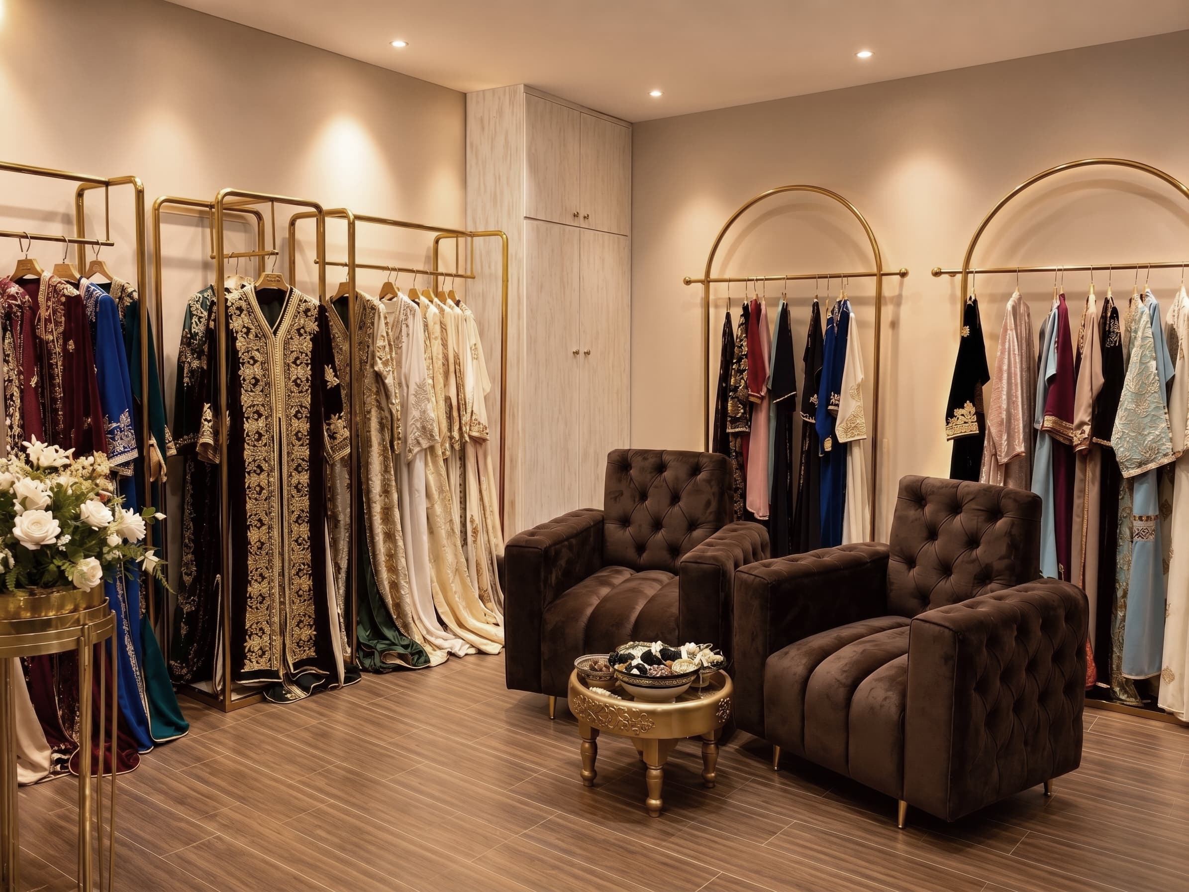 Espace mariée New Style Tiznit — préparation et habillage rituel de la mariée.